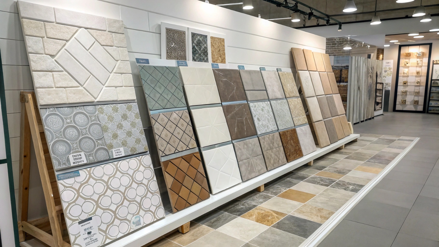 Керамическая плитка и керамогранит для санузла: практичные решения