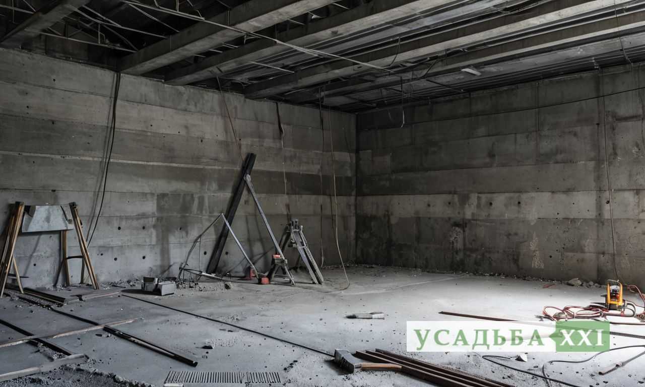 Когда стоит использовать сетки и каркас для укрепления стен