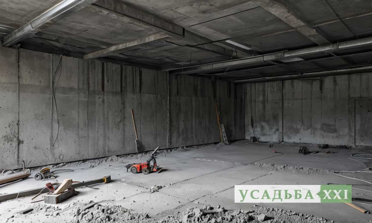 Какие работы не входят в черновую отделку по умолчанию?