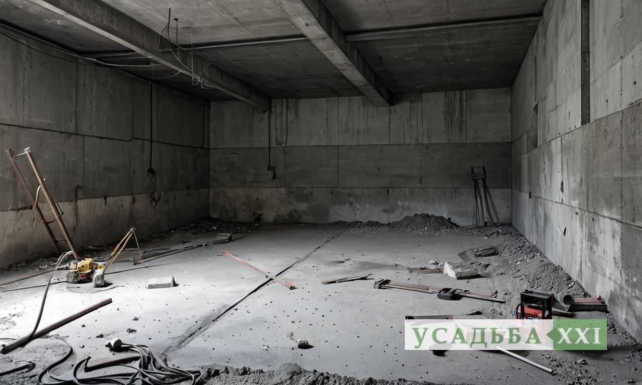 Подготовка помещения к чистовой отделке