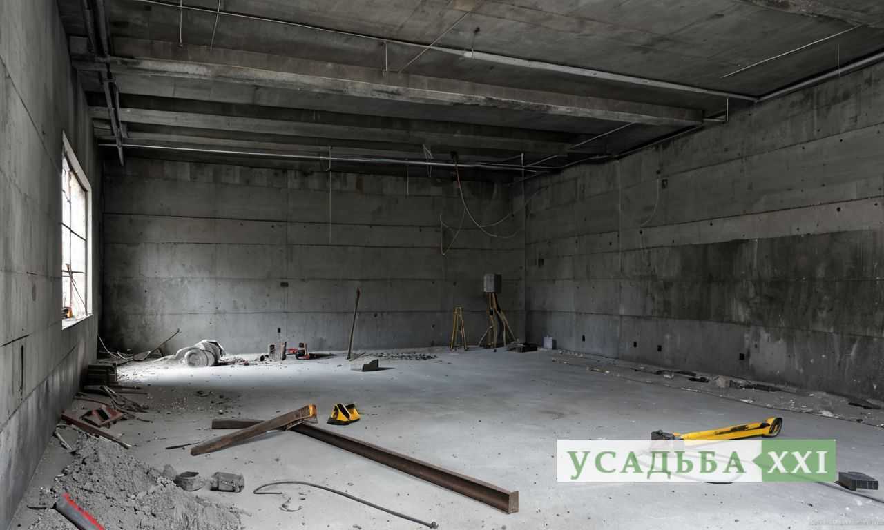 Выравнивание пола плиткой