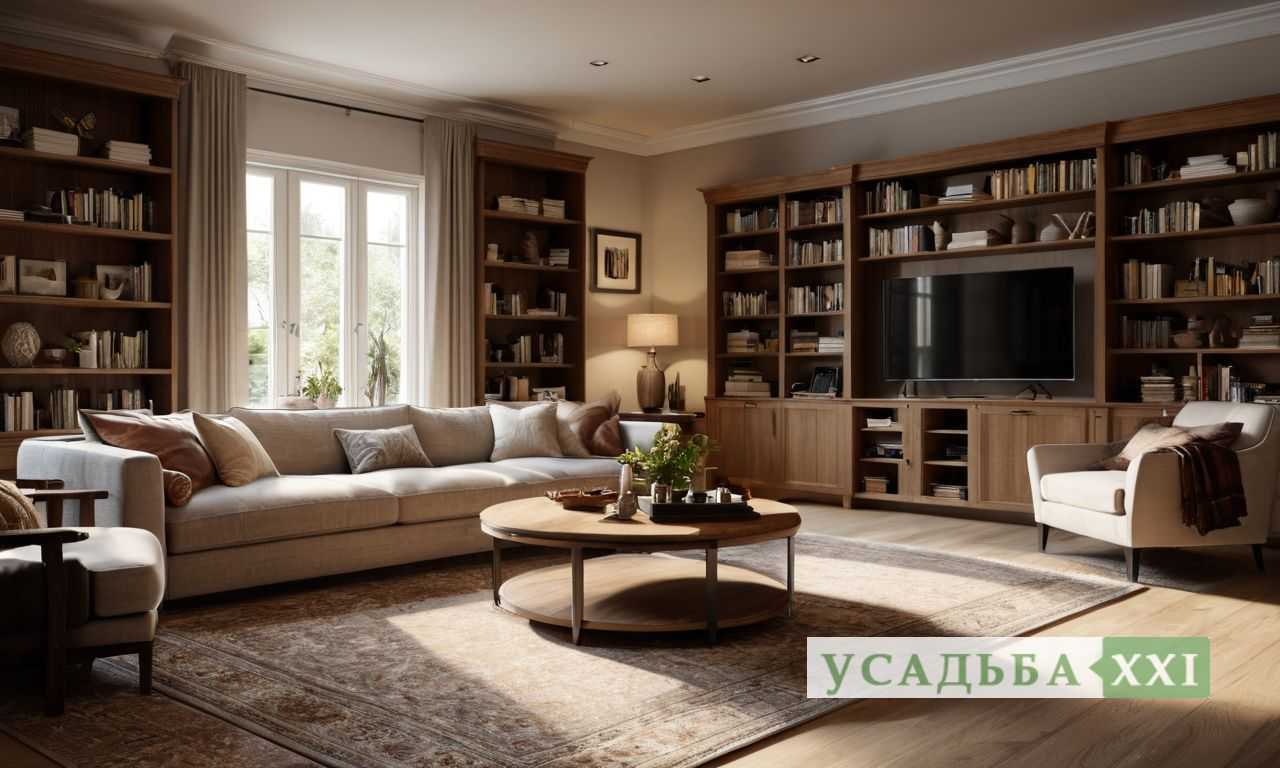 Какие материалы лучше использовать для отделки кухни и гостиной?