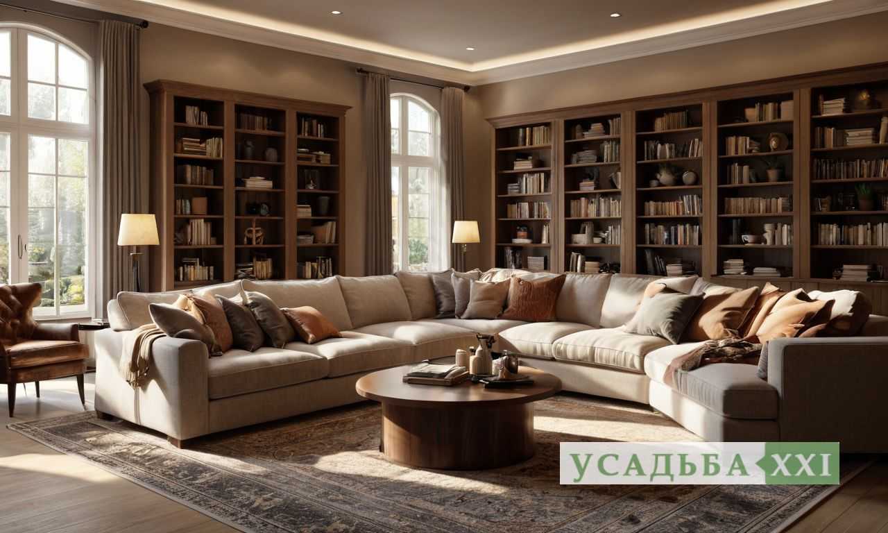 Какие материалы диванов лучше всего подходят для создания уюта?