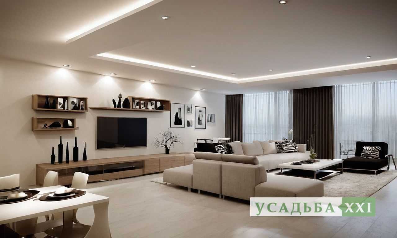 Как правильно сочетать открытые конструкции с мебелью и декором