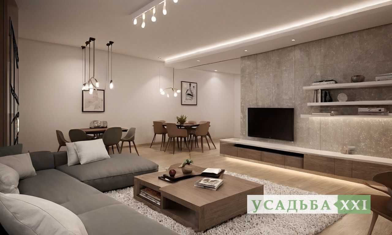 Декор в стиле soft-loft