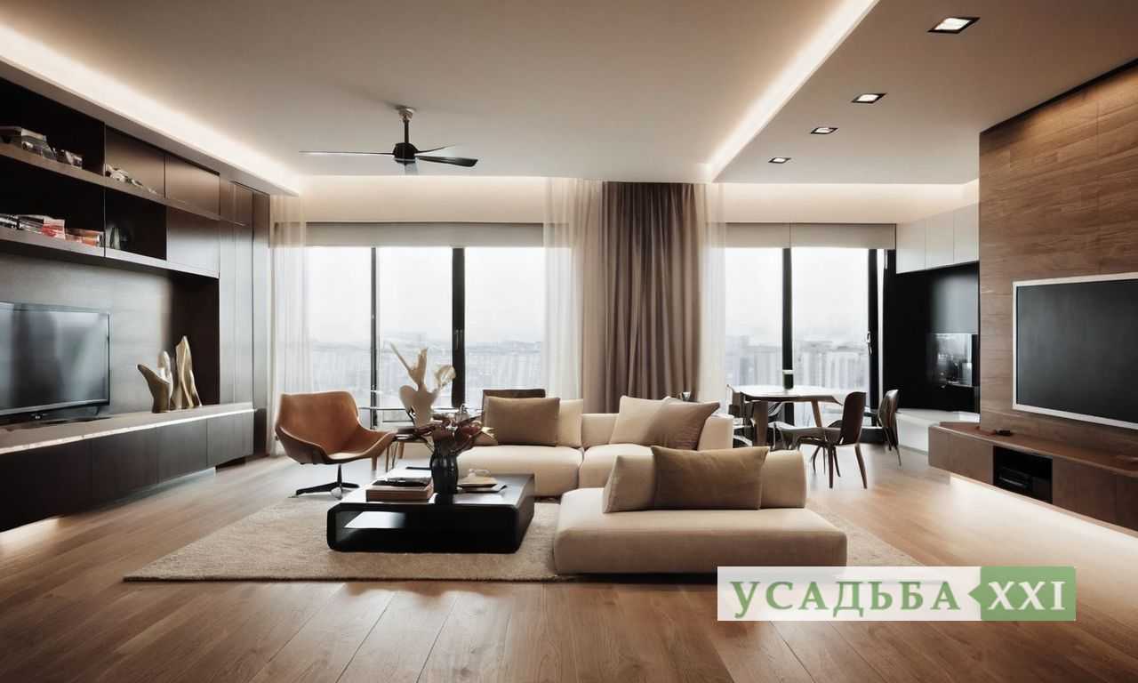 Природное освещение в эко-интерьере