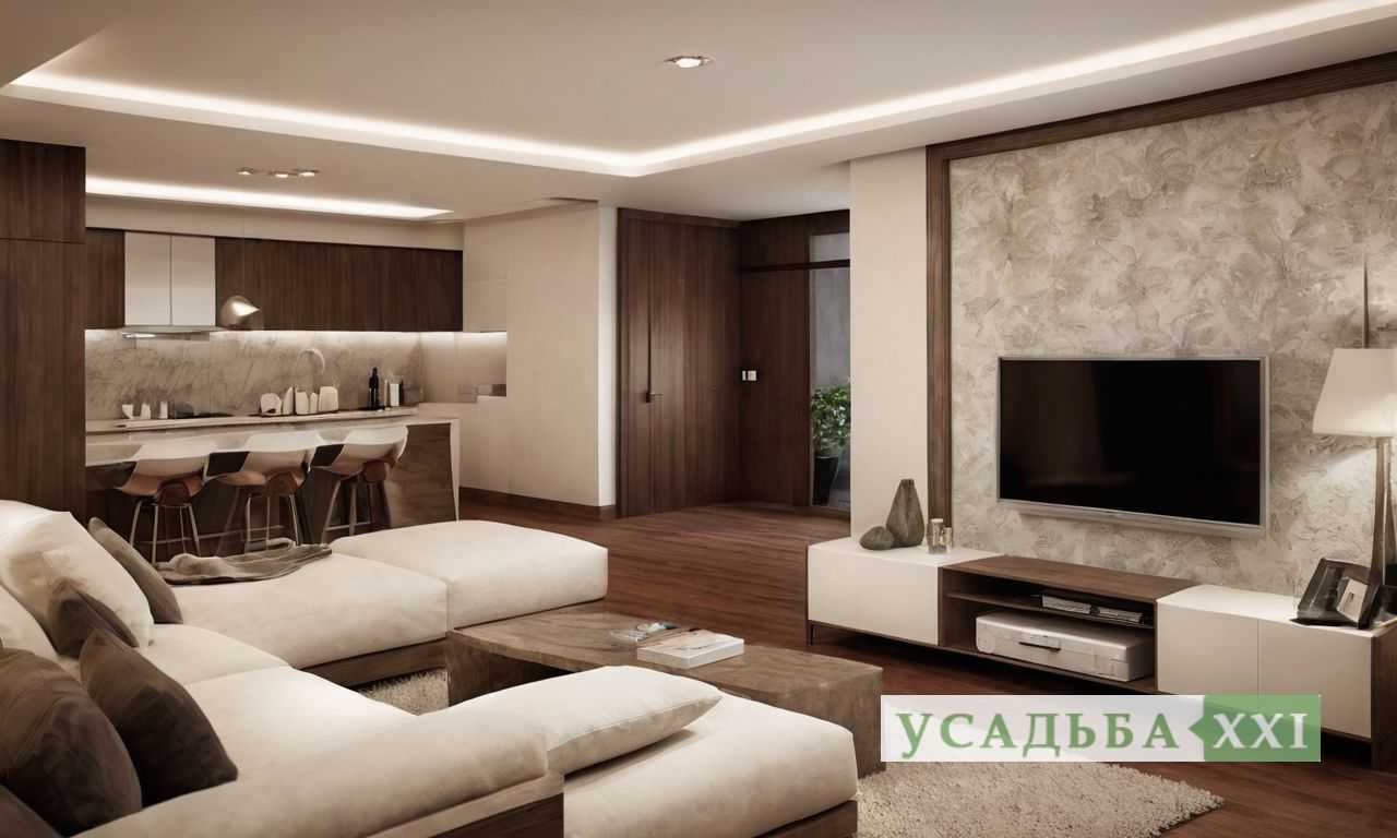 Как правильно расставить мебель в премиальной гостиной