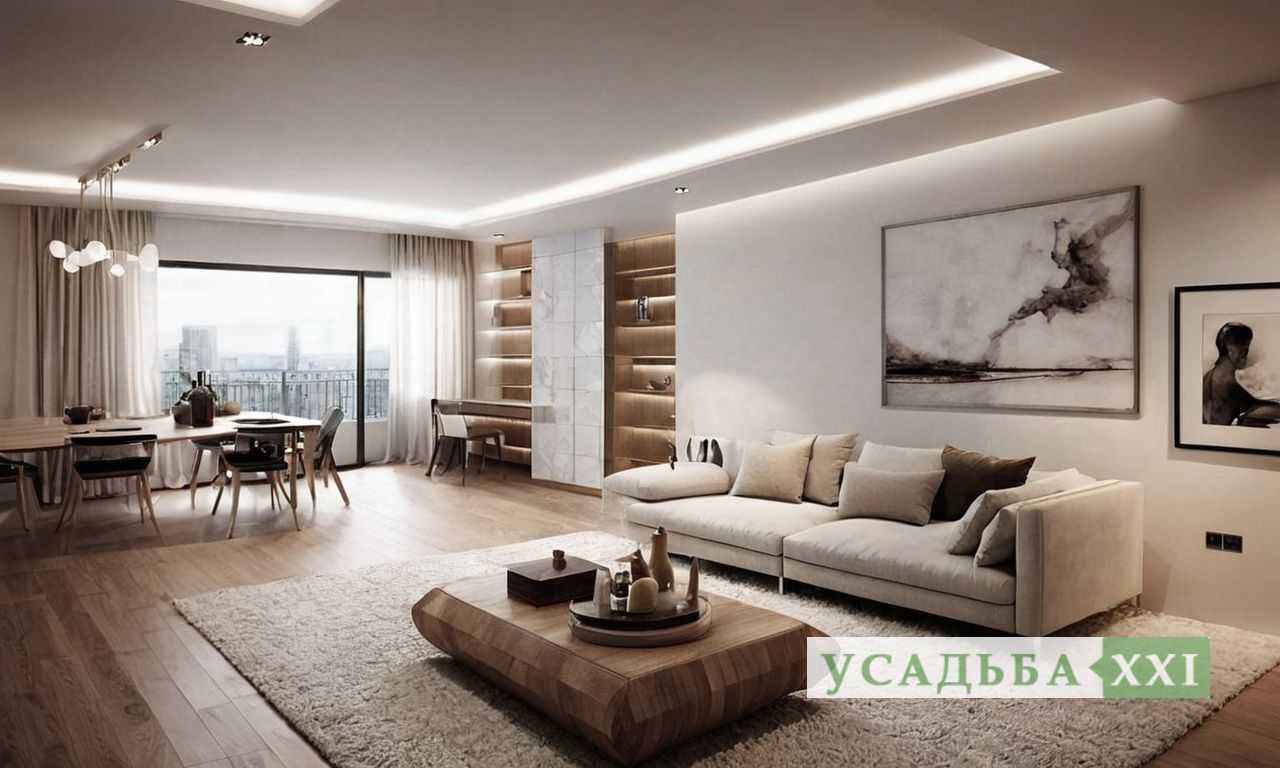 Сочетания природного и искусственного освещения