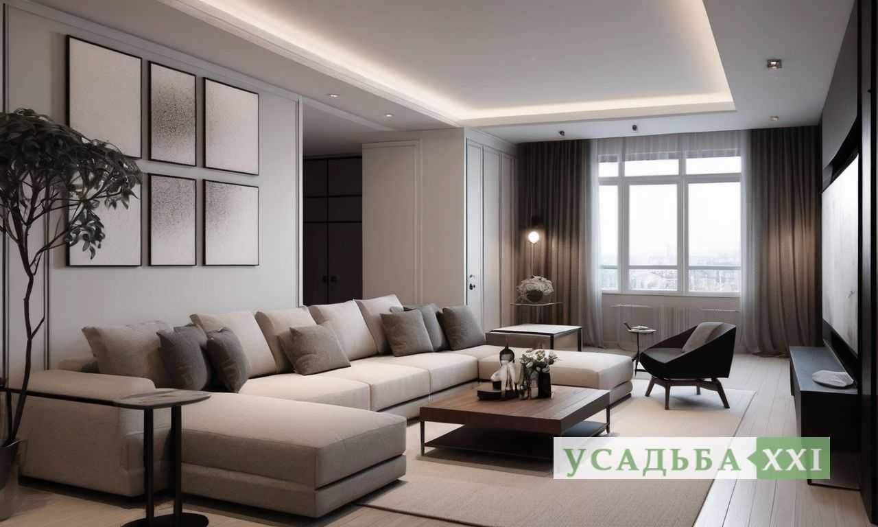 Использование освещения для зонирования