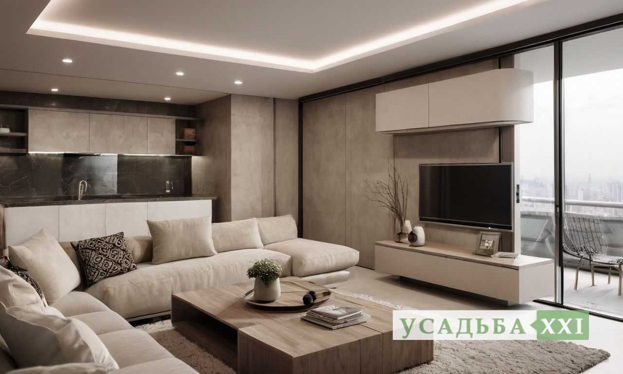 Растения как часть интерьера квартиры