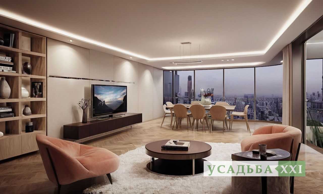 Типы освещения для кальянной