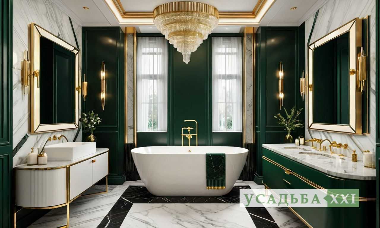 Душевая зона в маленькой нише