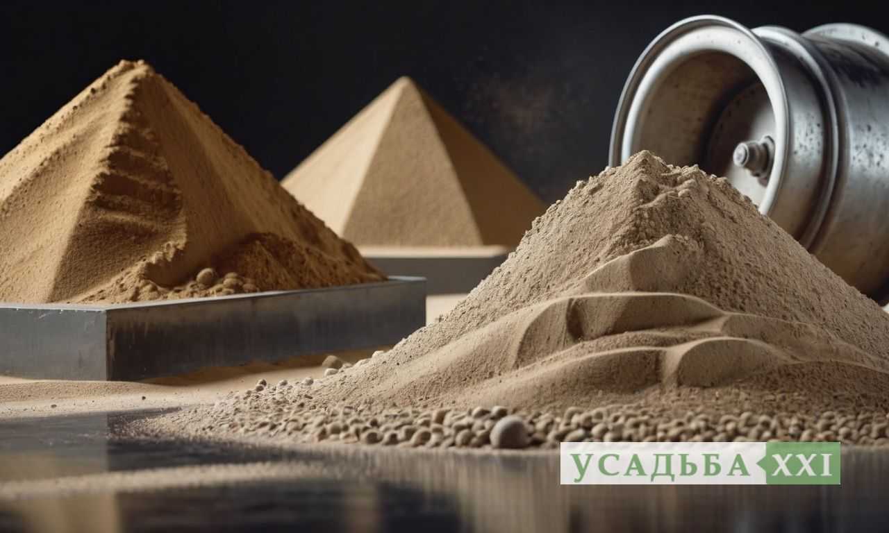 Использование промышленных отходов в качестве мелкого заполнителя