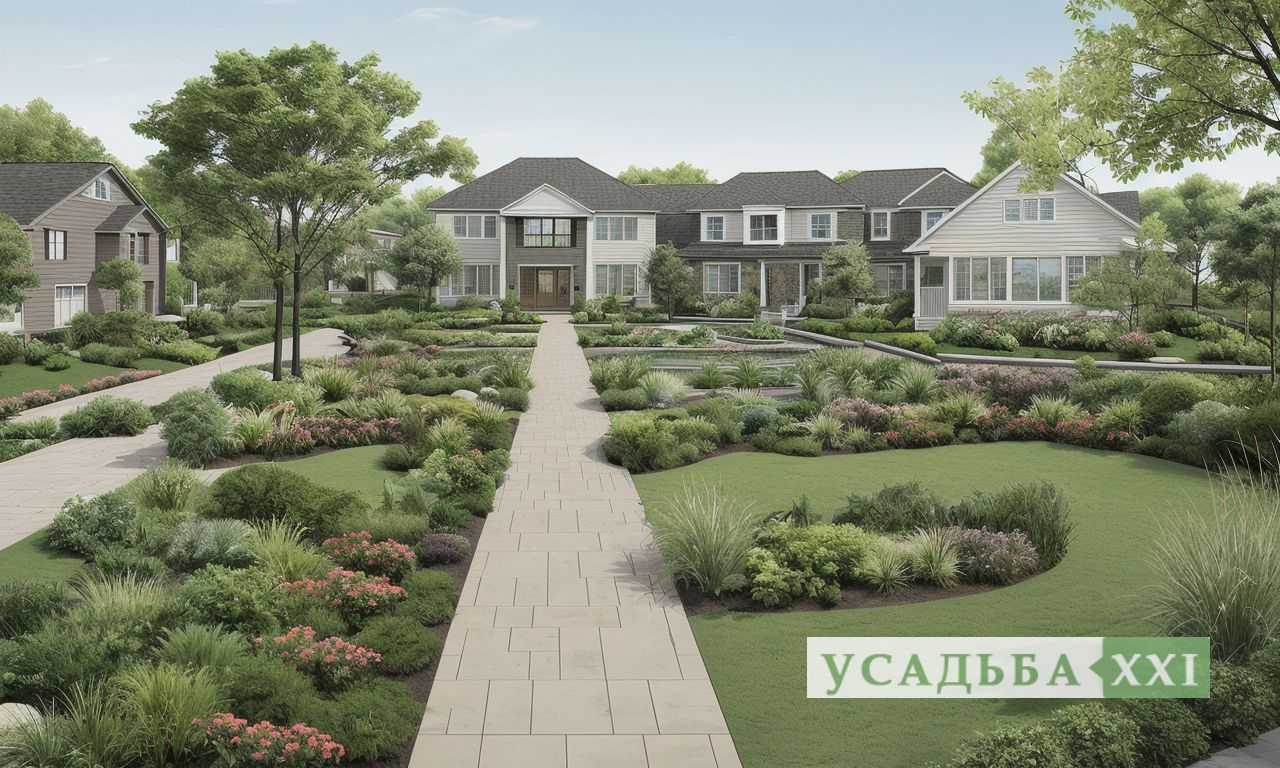 Планирование сада по фактуре листвы