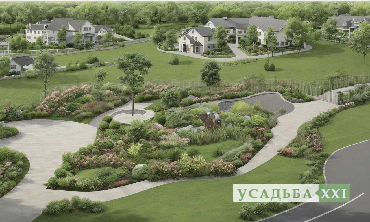 Современный минимализм с однолетниками