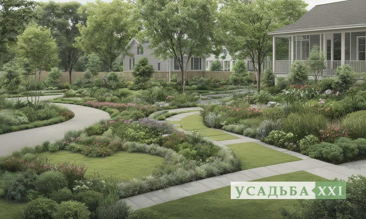 Контраст ярких цветов на солнце