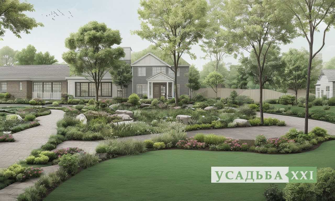 Использование декоративных элементов для оформления клумбы