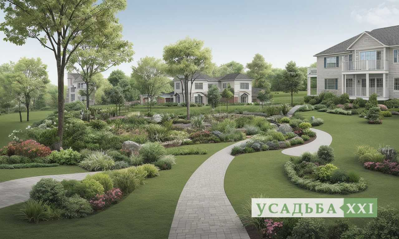 Искусство симметрии в классическом ландшафтном дизайне