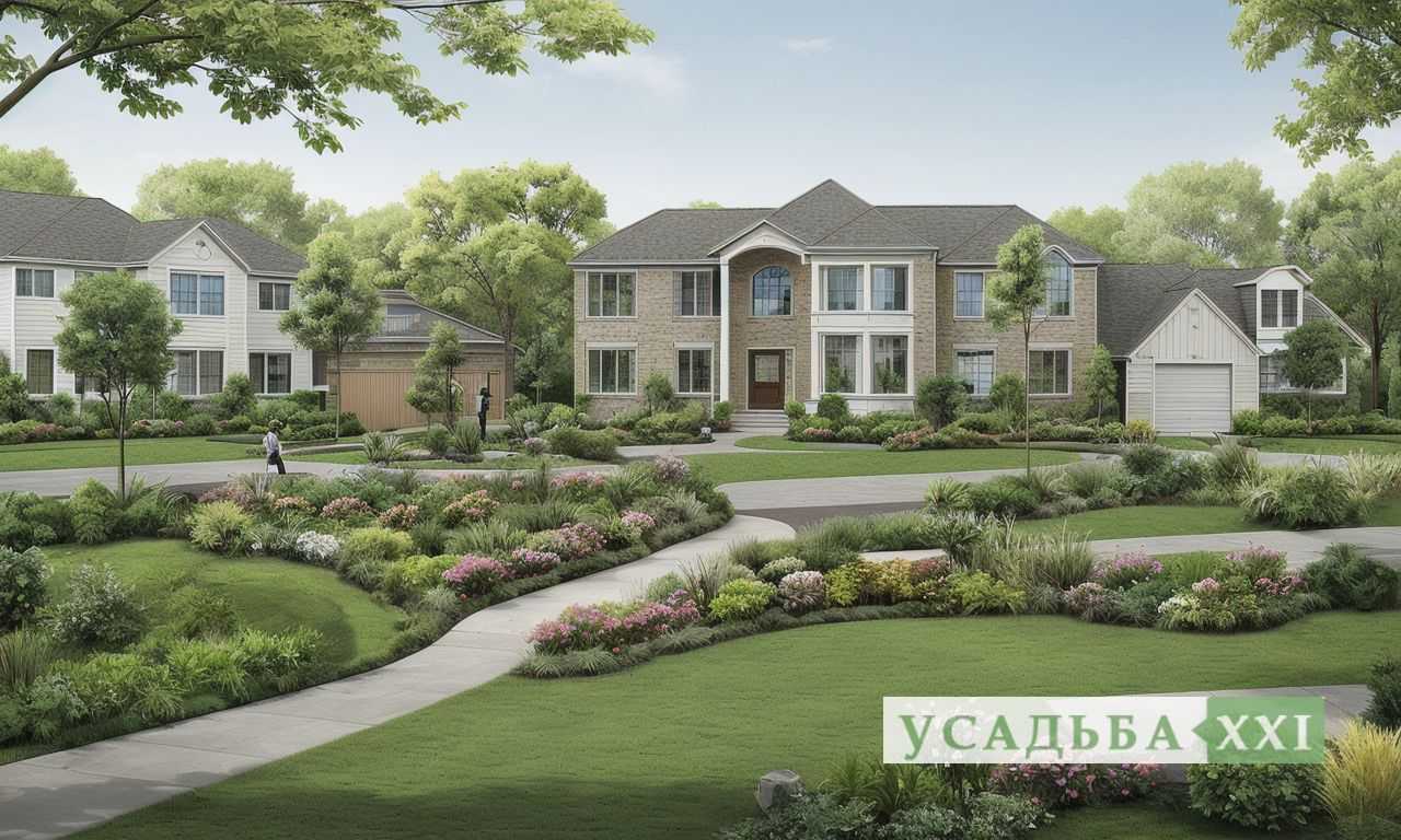 Как объединить дом и участок в едином стиле