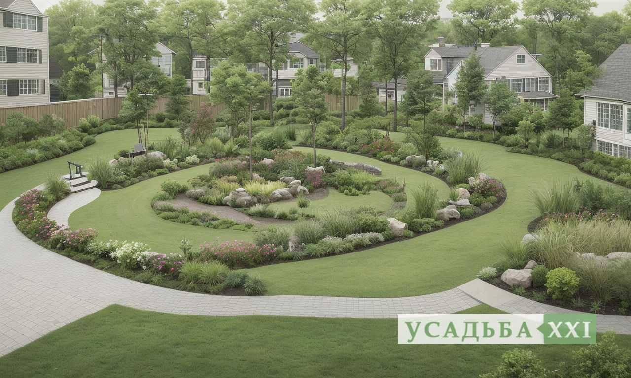 Учет функциональности и зонирования при проектировании сада