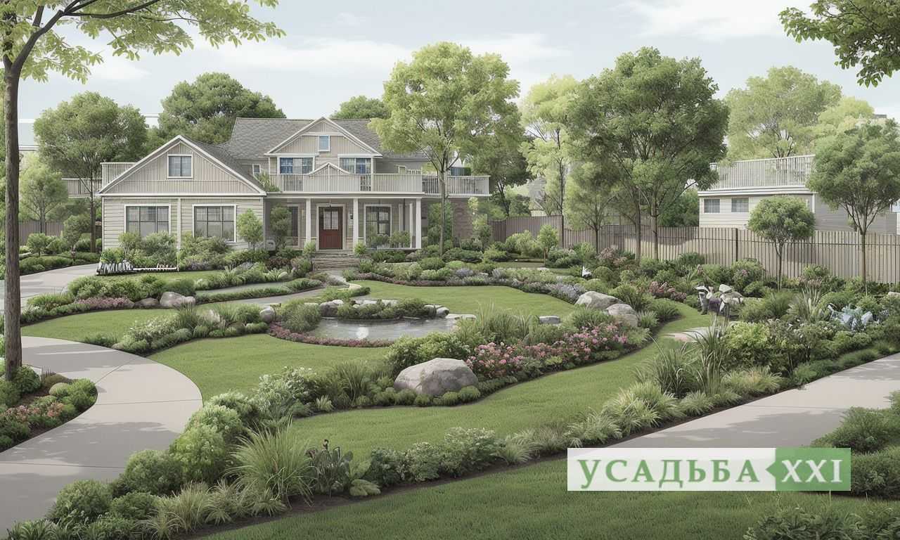 Зона барбекю в современном стиле