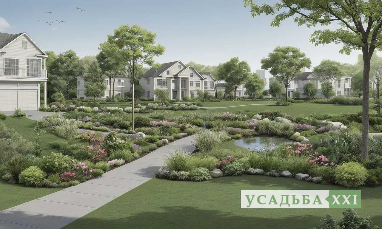 Как сочетать почвопокровные с кустарниками