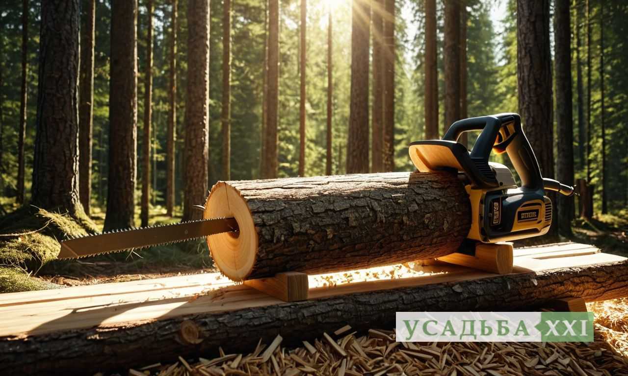 1. Подготовка древесины