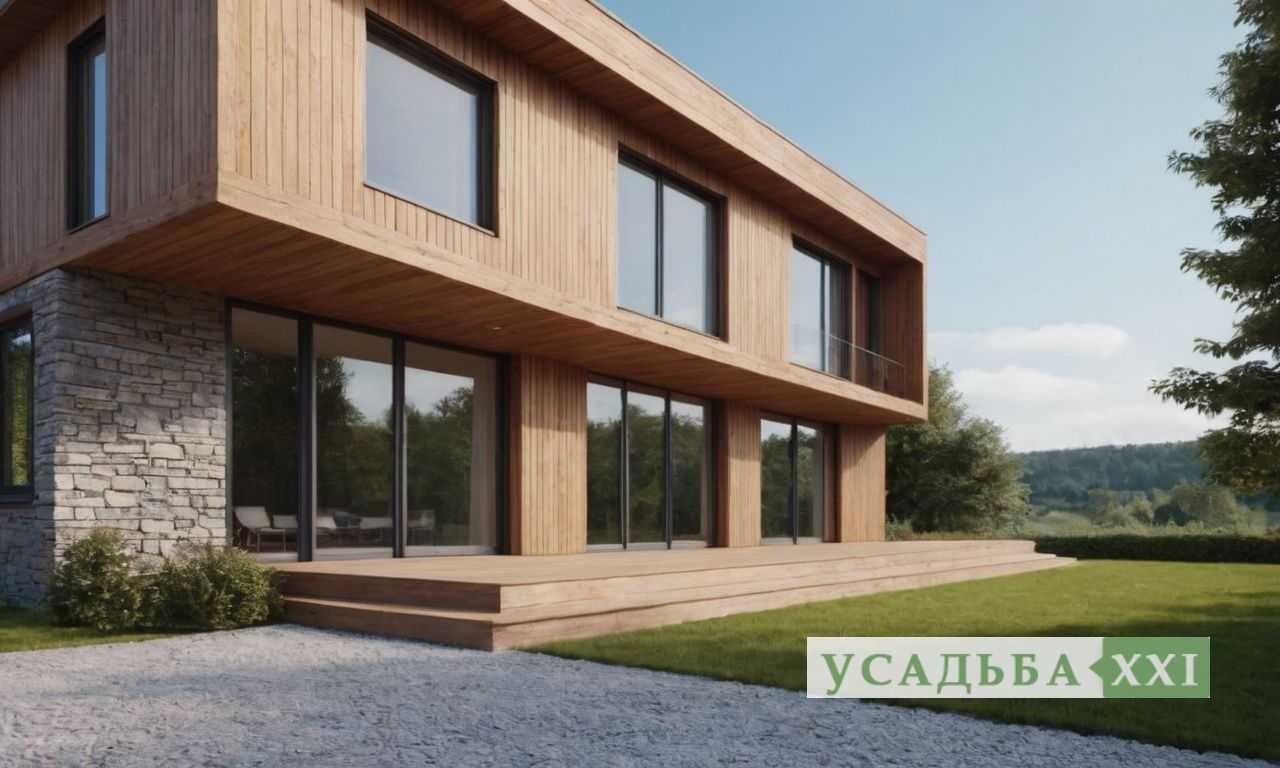 Отделка фасада с утеплителем и окраской