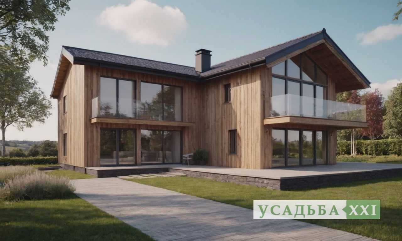 Энергоэффективные фасады с навесными панелями