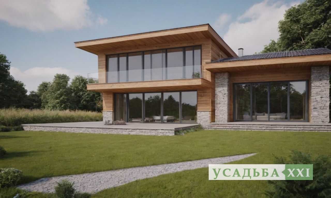 Интеграция водосточной системы в фасад «умного дома»