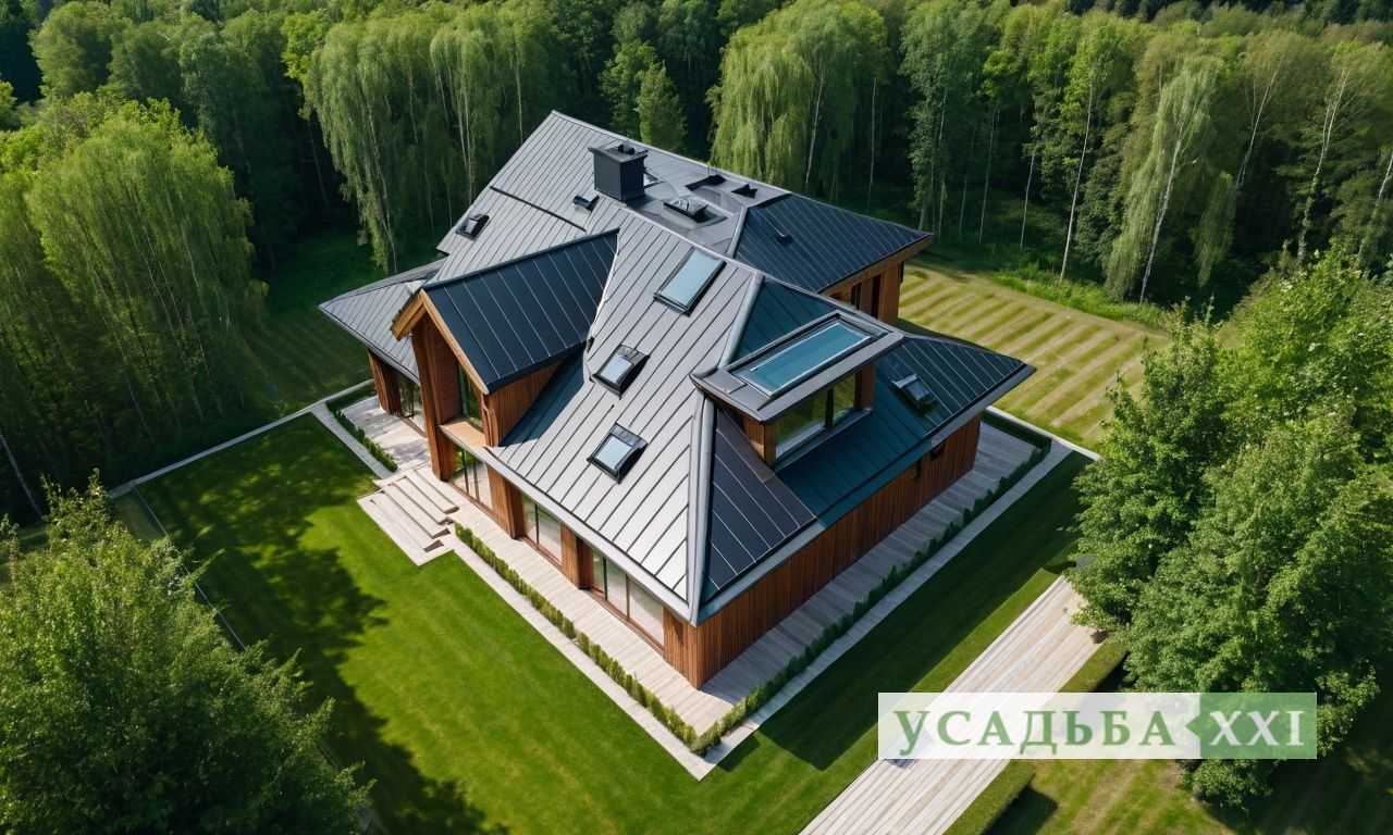 Встроенные водосточные системы