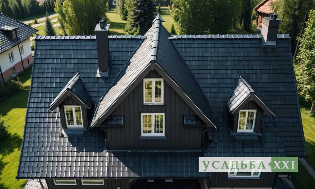 Монтаж молниезащиты на сложных крышах