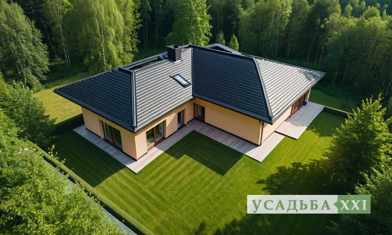 Монтаж гидроизоляции на кровле с выходом на террасу