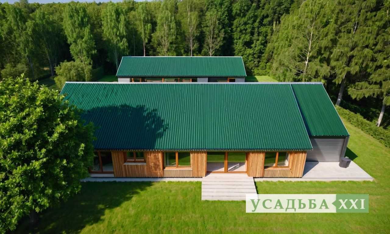 Фальцевая кровля для сложных крыш