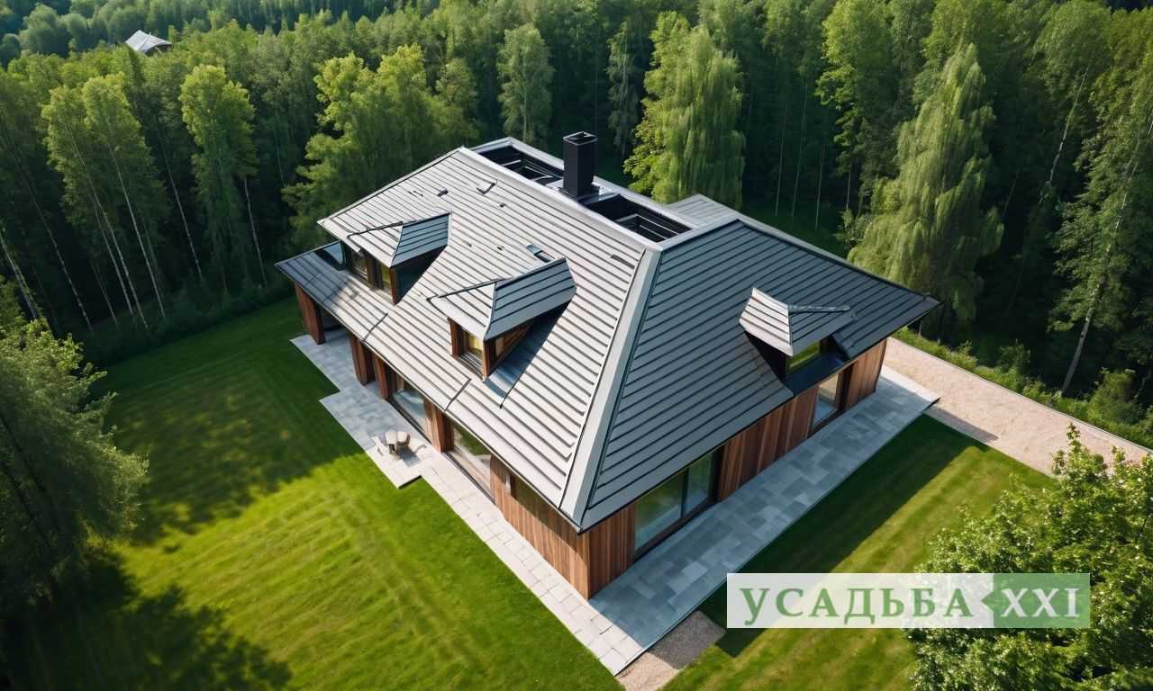 Ремонт крыши с заземлением