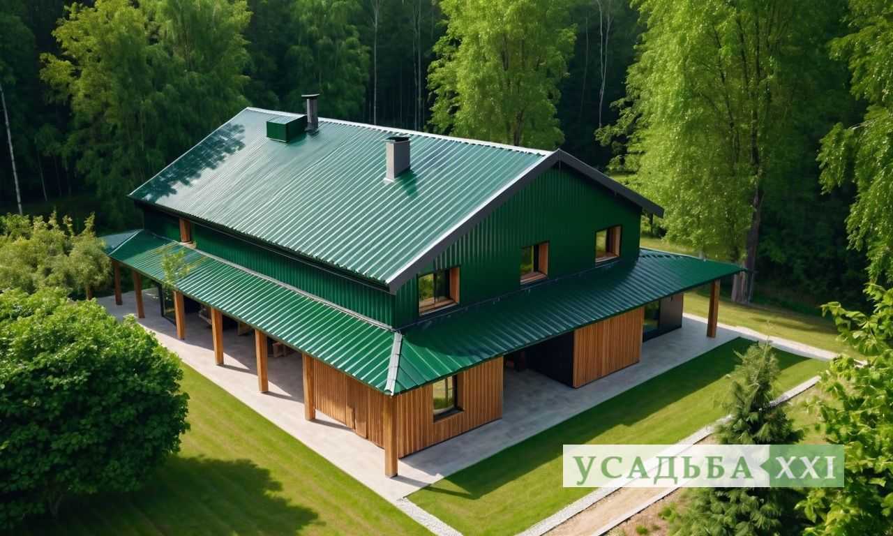 Монтаж заземляющих контуров на крышах с комбинированными материалами