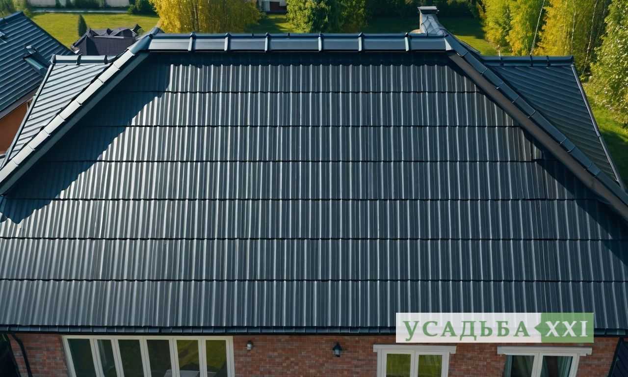 Крыша с уклоном