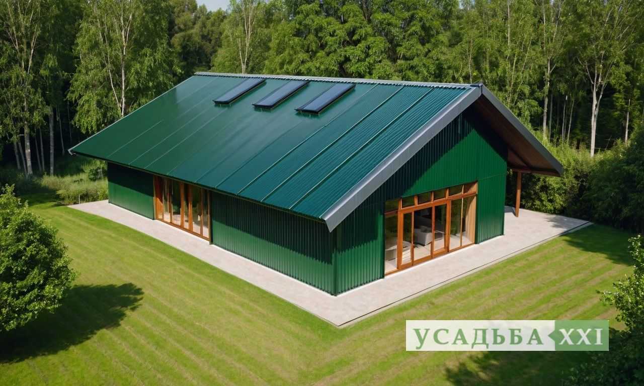 Гибридная кровля - инновации в строительстве