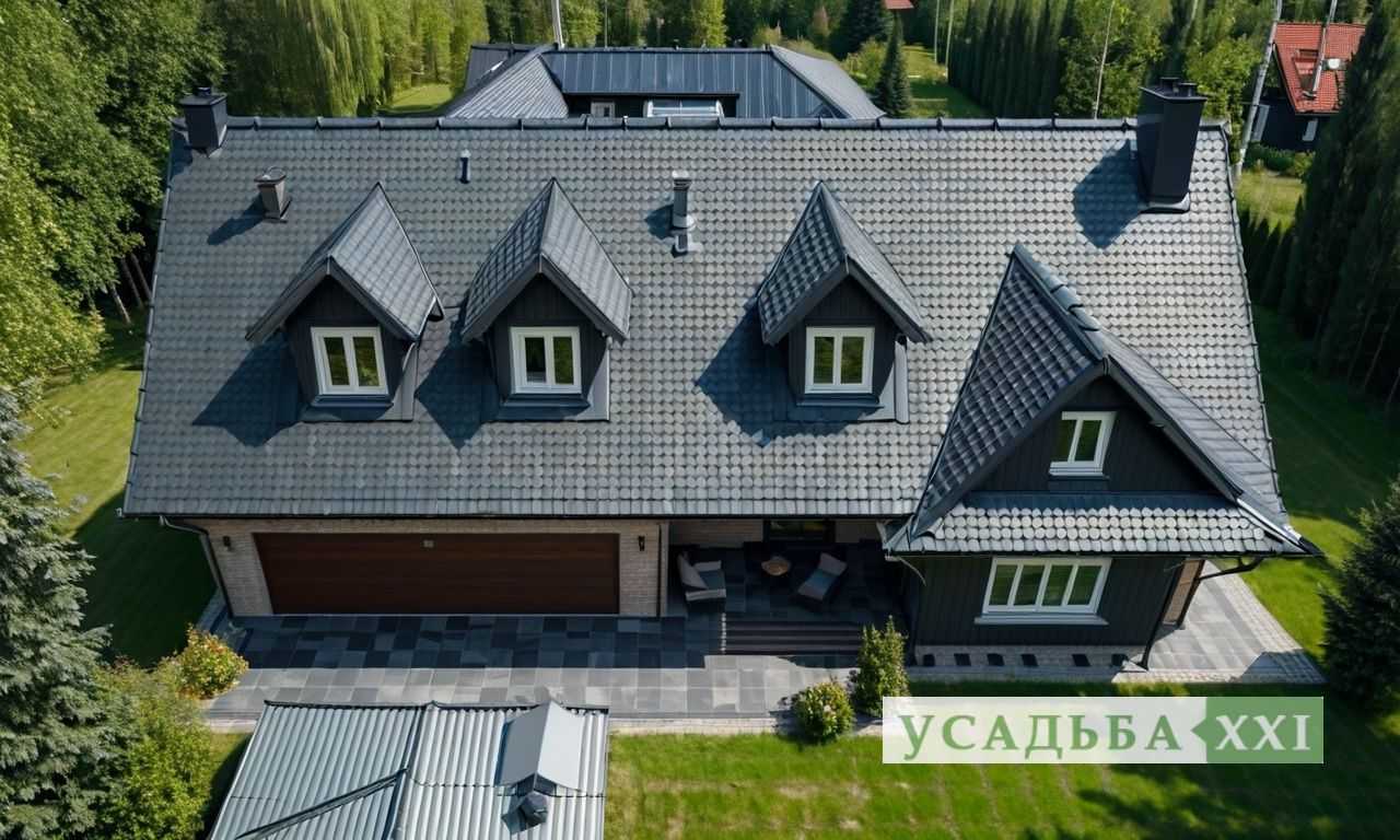 Ремонт крыши с поврежденными снегозадержателями