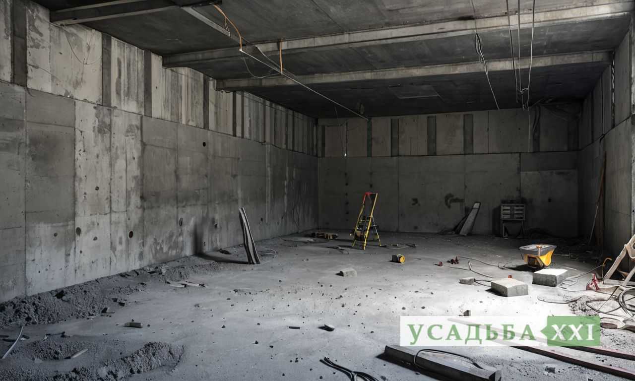 Армирование стяжки пола