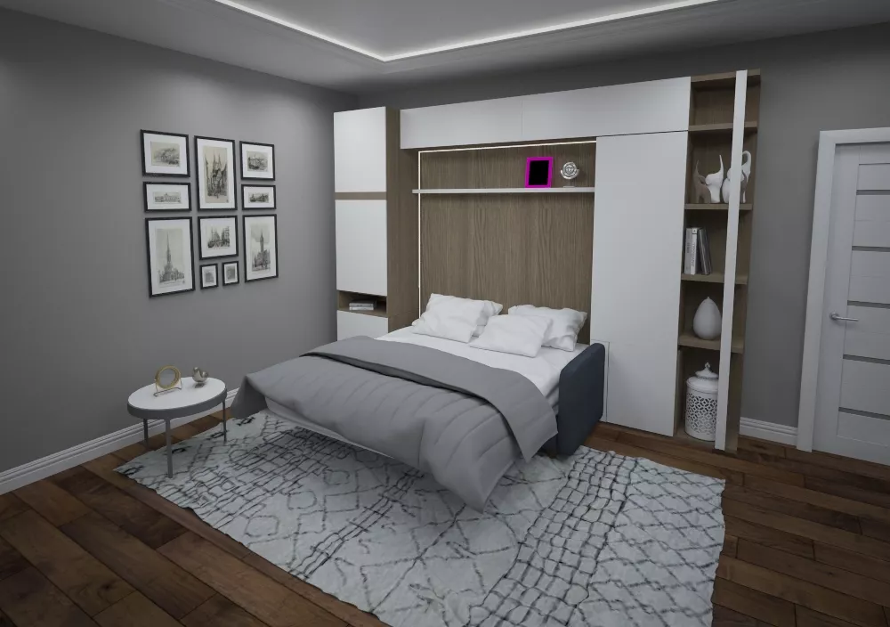 Подъемные кровати: оптимальное использование пространства в спальне