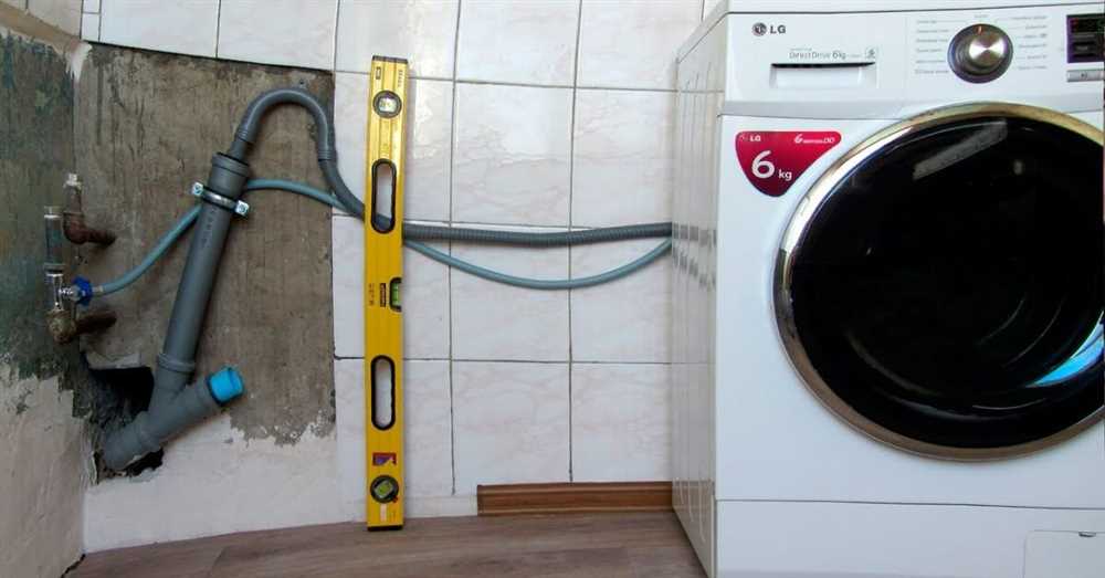Советы по профессиональному монтажу стиральной машины