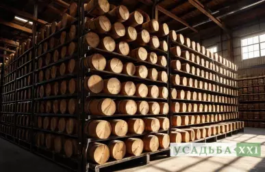 Деревянные перголы с растениями