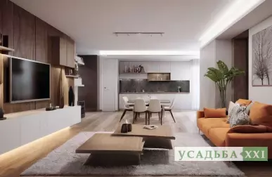 Интерьеры частных домов с биофильными элементами