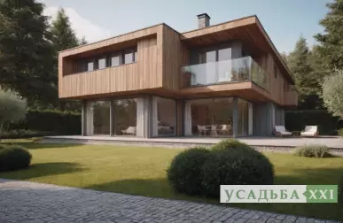 Как правильно оформить переход цоколя к деревянному фасаду