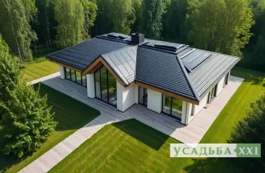 Восстановление кровли с гибкой черепицей