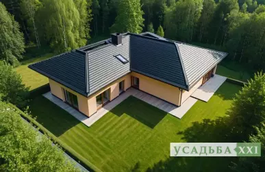 Монтаж водосточной системы в доме с чердаком