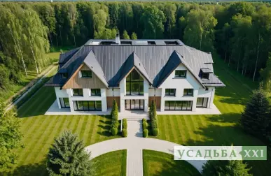 Соломенная кровля в европейской архитектуре