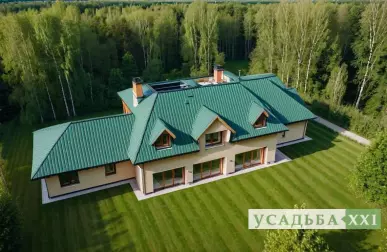 Восстановление старой крыши с мягкой черепицей