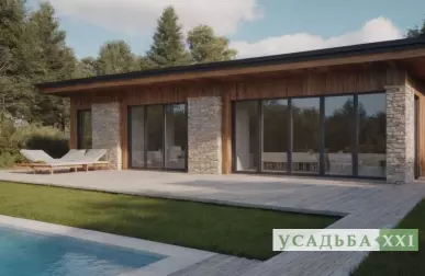 Монтаж козырька с декоративными элементами